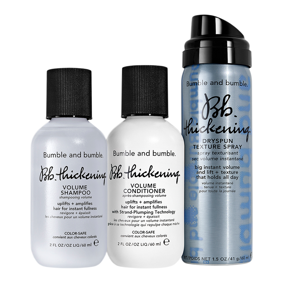 Travel-Size Thickening + Volumizing Hair Set